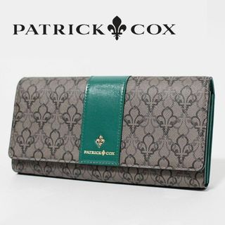 PATRICK COX - 新品 パトリックコックス バロン カード段32枚 スナップボタンフラップ長財布