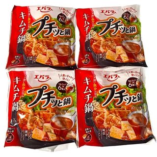 エバラショクヒンコウギョウ(エバラ食品工業)のエバラ プチッと鍋 キムチ鍋(1人分*6個入) 4袋(調味料)