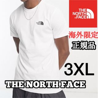 ザノースフェイス(THE NORTH FACE)のノースフェイス メンズ シンプル ドーム Tシャツ 半袖 コットン 白 3XL(Tシャツ/カットソー(半袖/袖なし))