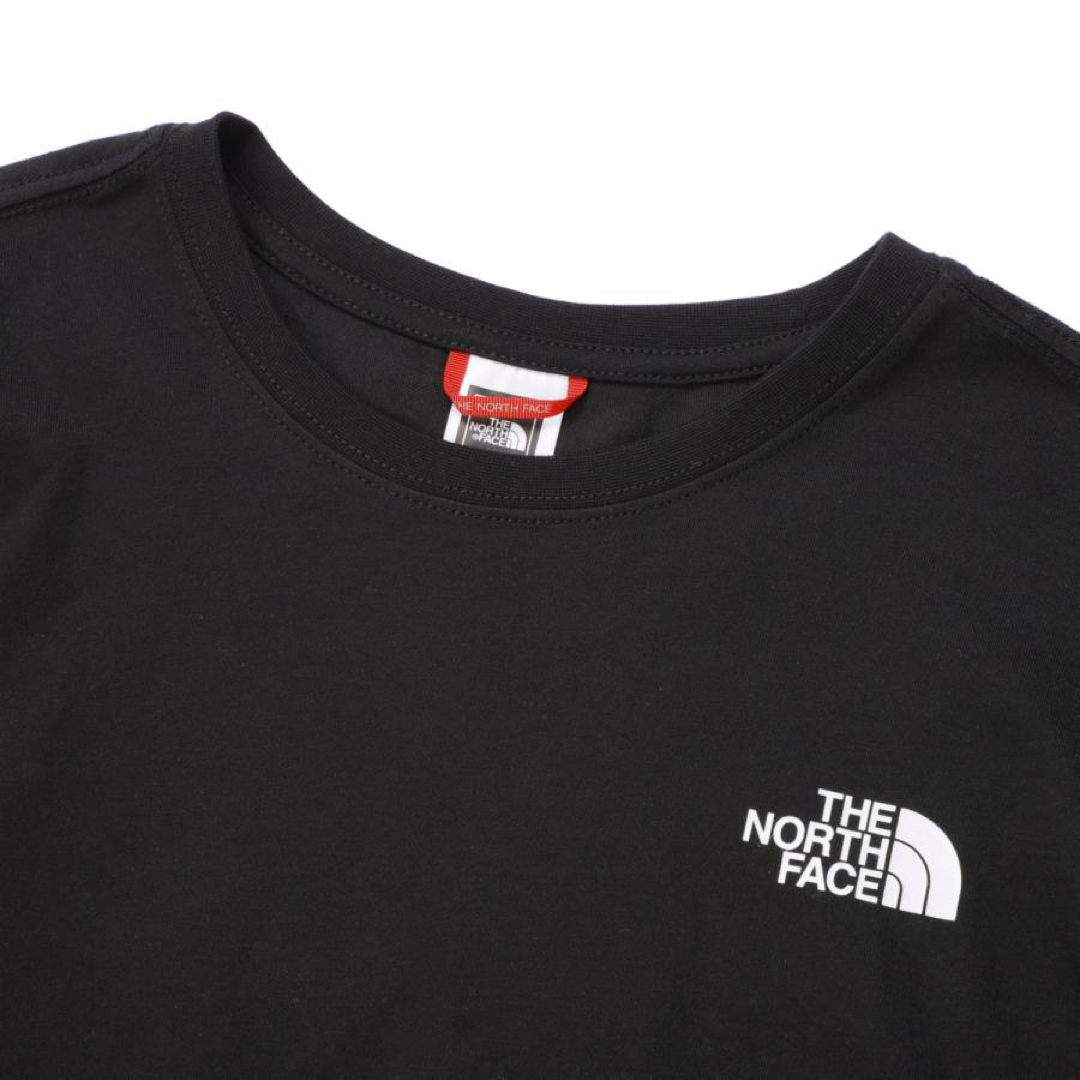 THE NORTH FACE(ザノースフェイス)のノースフェイス 長袖 メンズ ロンT レッドボックス スクエアロゴ 黒  M メンズのトップス(Tシャツ/カットソー(七分/長袖))の商品写真