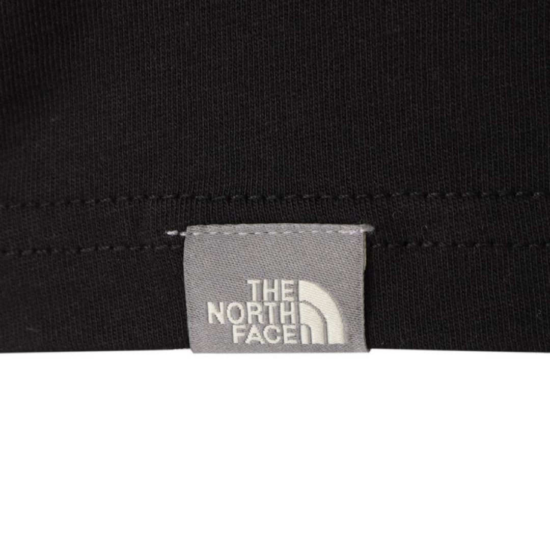 THE NORTH FACE(ザノースフェイス)のノースフェイス 長袖 メンズ ロンT レッドボックス スクエアロゴ 黒  M メンズのトップス(Tシャツ/カットソー(七分/長袖))の商品写真