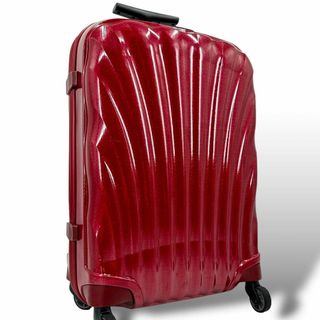 サムソナイト(Samsonite)の美品 サムソナイト キャリーケース スーツケース コスモライト 2輪 レッド(スーツケース/キャリーバッグ)