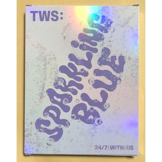 TWS Sparkling Blue 韓国盤 アルバム CD トレカ 銀(K-POP/アジア)