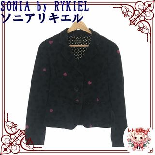 ソニアリキエル(SONIA RYKIEL)のSONIA by SONIA RYKIEL ソニアリキエル ジャケット ハート(ブルゾン)