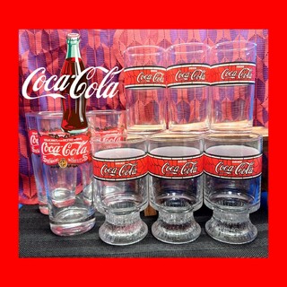 コカコーラ(コカ・コーラ)のCoca-Cola コカ・コーラ ヴィンテージ アンティーク タンブラー グラス(グラス/カップ)