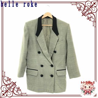 ティージャケット(T-JACKET)のbelle roke ジャケット アウター ツイード グレー 11(テーラードジャケット)