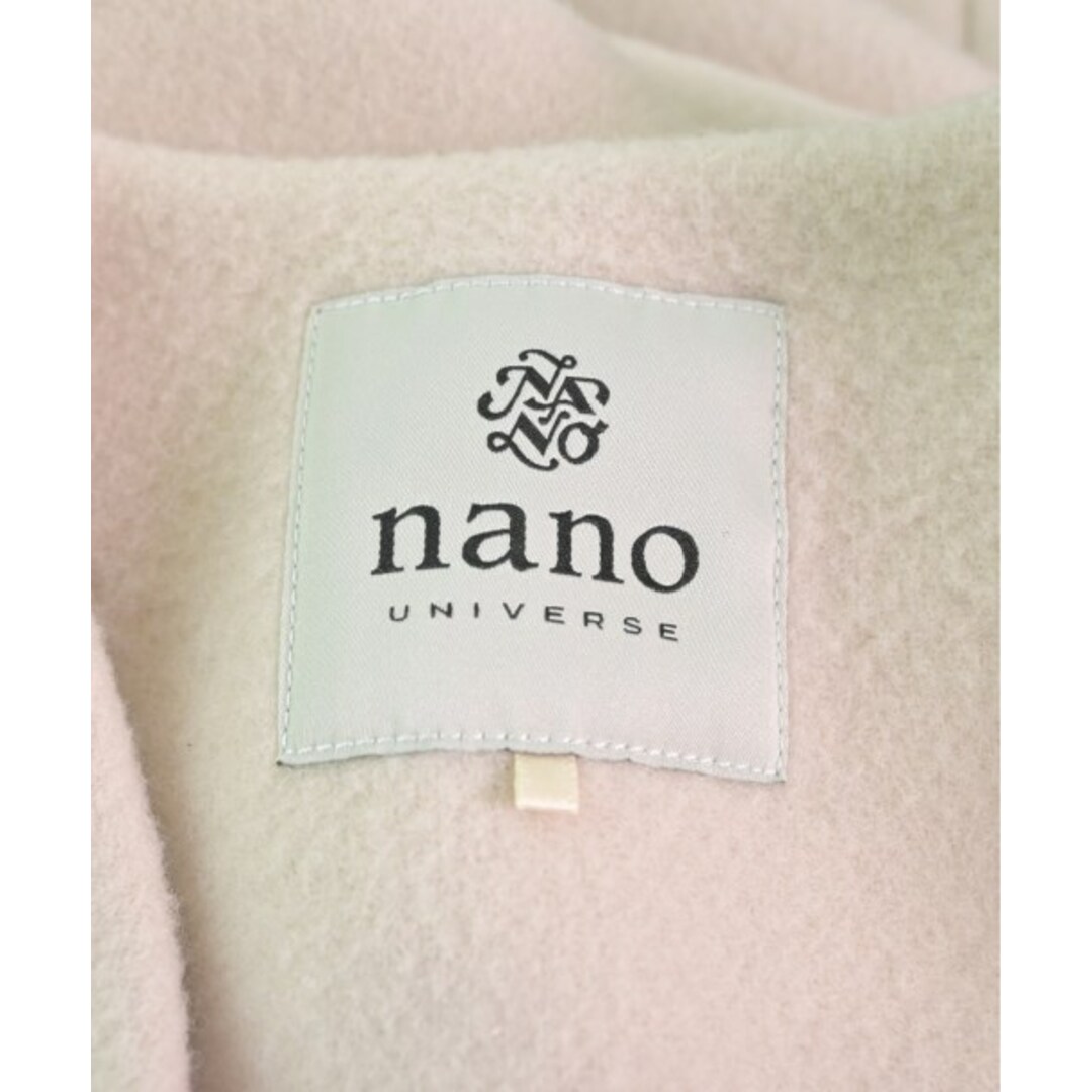 nano UNIVERSE ナノユニバース コート 40(L位) ベージュ 【古着】【中古】 レディースのジャケット/アウター(その他)の商品写真