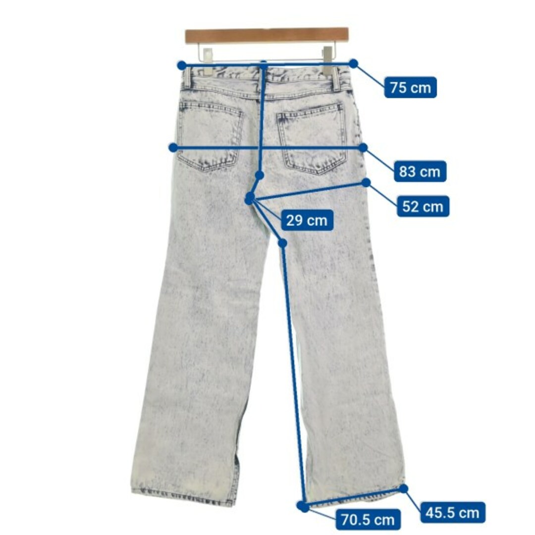 ADAM ET ROPE デニムパンツ 38(M位) 白系x紺(デニム) 【古着】【中古】 ADAM ET ROPE デニムパンツ 38(M位) 白系x紺(デニム) 【古着】【中古】