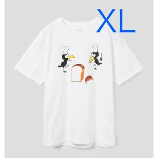 グラニフ　からすのパンやさん　Tシャツ　XL