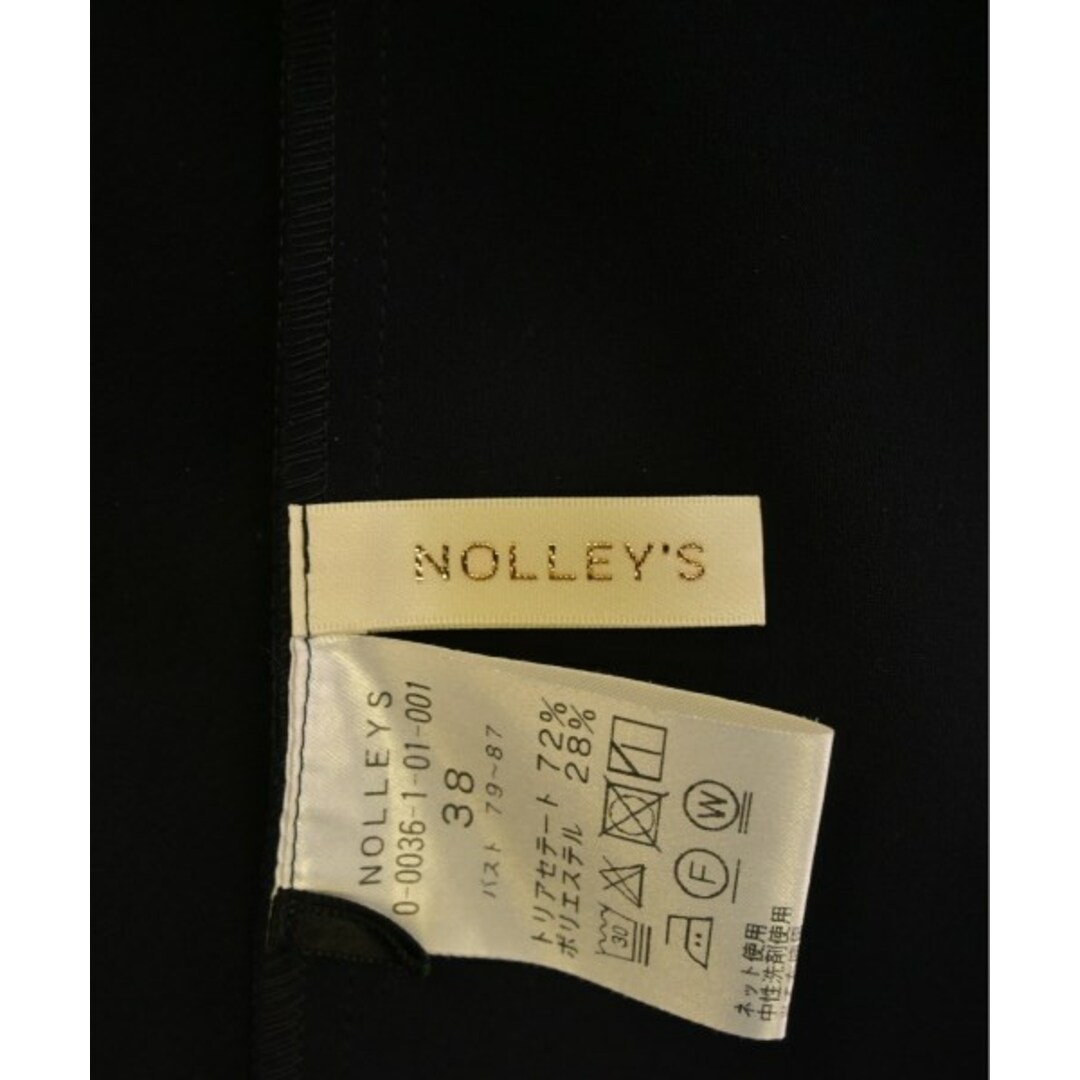 NOLLEY'S(ノーリーズ)のNolley's ノーリーズ ブラウス 38(M位) 紺 【古着】【中古】 レディースのトップス(シャツ/ブラウス(長袖/七分))の商品写真