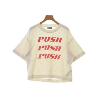 DIESEL ディーゼル Tシャツ・カットソー XS ベージュ 【古着】【中古】