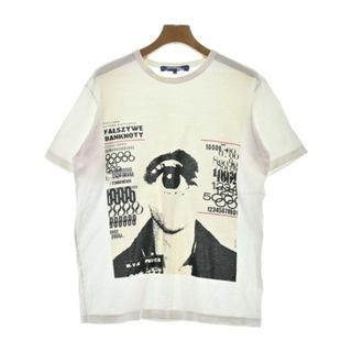 ジュンヤワタナベマン(JUNYA WATANABE MAN)のJUNYA WATANABE MAN Tシャツ・カットソー M 白 【古着】【中古】(Tシャツ/カットソー(半袖/袖なし))