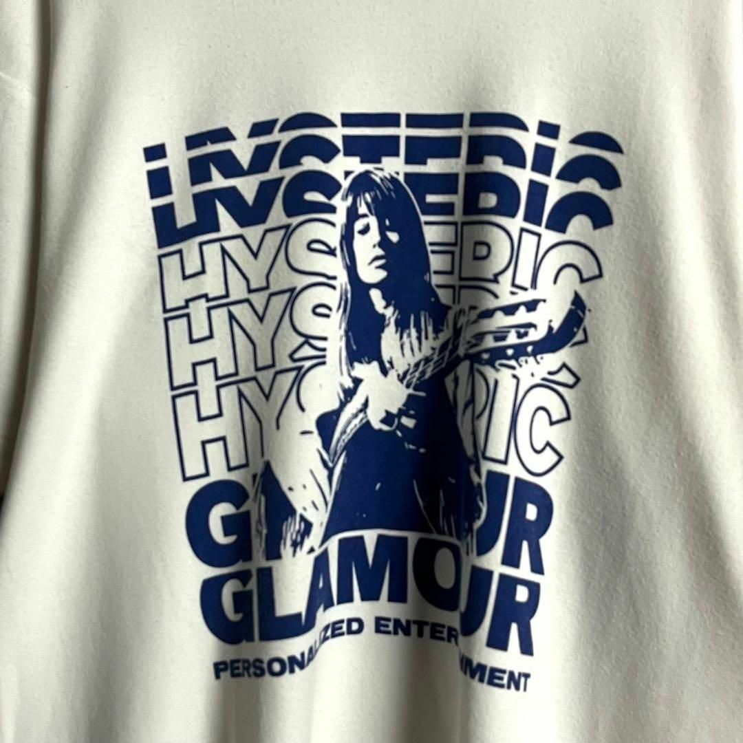 HYSTERIC GLAMOUR(ヒステリックグラマー)の【希少デザイン】ヒステリックグラマー☆ センター ビッグ ロゴ入り半袖Tシャツ その他のその他(その他)の商品写真