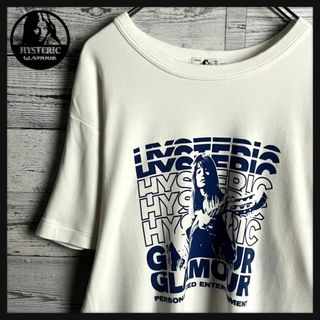 ヒステリックグラマー(HYSTERIC GLAMOUR)の【希少デザイン】ヒステリックグラマー☆ センター ビッグ ロゴ入り半袖Tシャツ(その他)