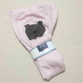 ベビーギャップ(babyGAP)のbabygap☆新品☆100☆着画あり♡くまさんタイツ(靴下/タイツ)