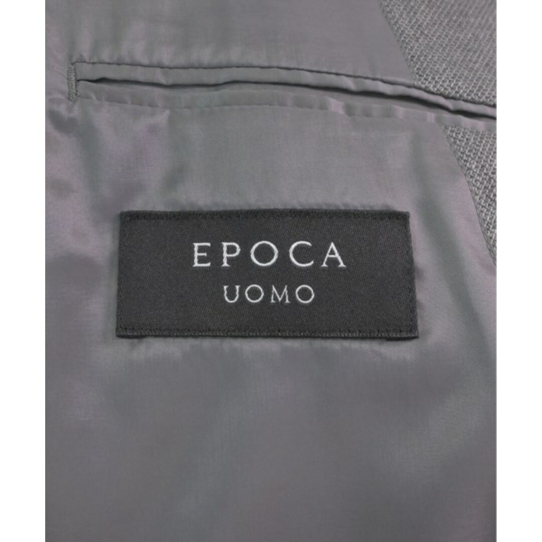 EPOCA UOMO(エポカウォモ)のEPOCA UOMO エポカウォモ テーラードジャケット 46(M位) グレー 【古着】【中古】 メンズのジャケット/アウター(テーラードジャケット)の商品写真