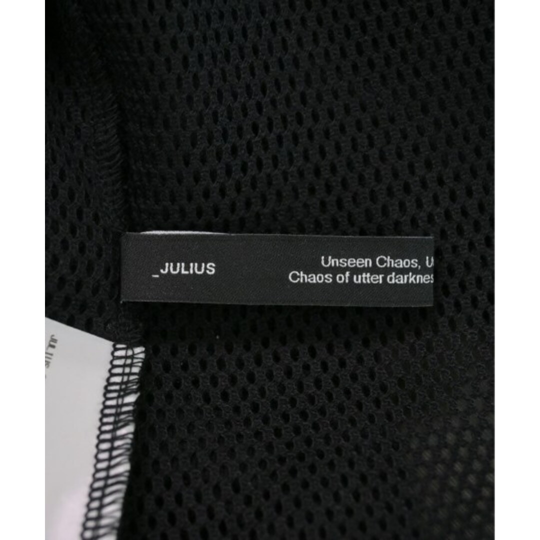 JULIUS(ユリウス)のJULIUS ユリウス タンクトップ 1(S位) 黒 【古着】【中古】 メンズのトップス(タンクトップ)の商品写真