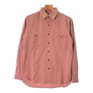 フリーマンズスポーティングクラブ(FREEMANS SPORTING CLUB)のFREEMANS SPORTING CLUB カジュアルシャツ S オレンジ 【古着】【中古】(シャツ)