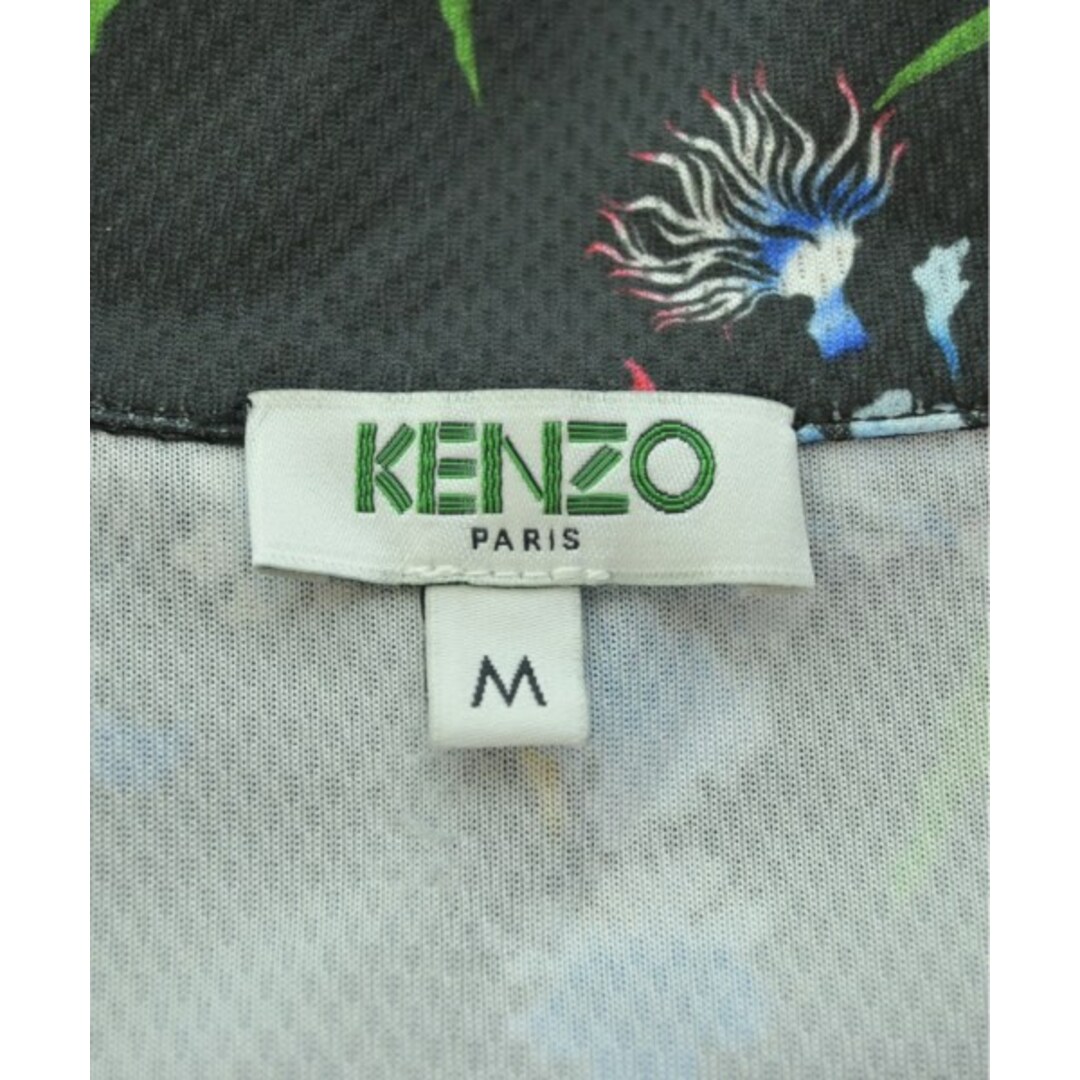 KENZO(ケンゾー)のKENZO ケンゾー ポロシャツ M グレーx緑x白系等(総柄) 【古着】【中古】 メンズのトップス(ポロシャツ)の商品写真