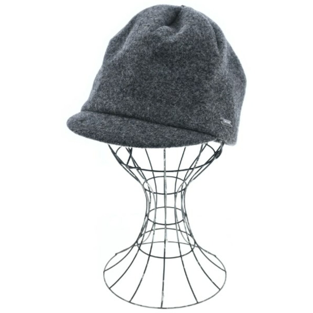 ORCIVAL(オーシバル)のORCIVAL オーシバル キャップ - グレー 【古着】【中古】 レディースの帽子(キャップ)の商品写真