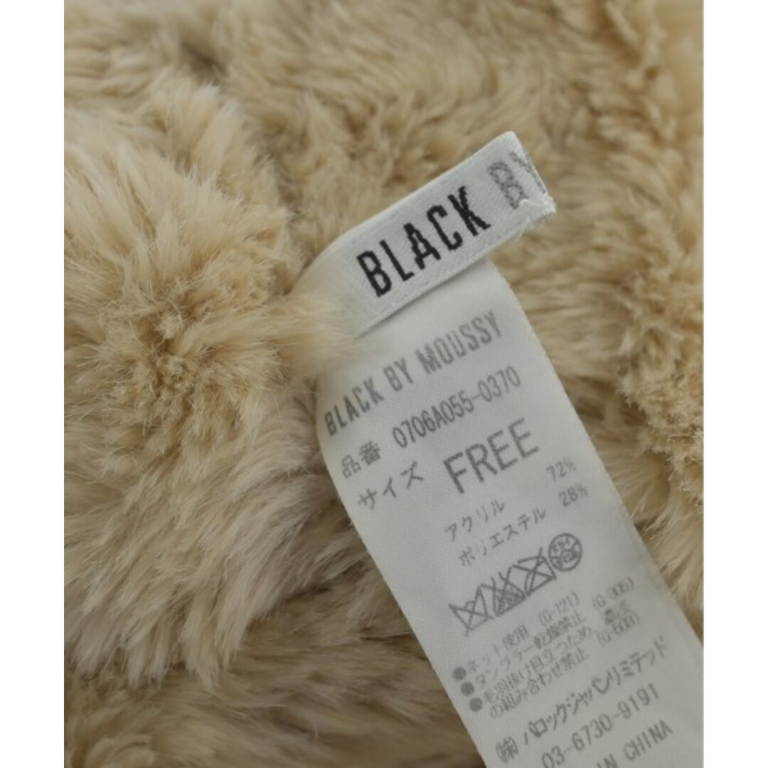 BLACK by moussy(ブラックバイマウジー)のBLACK by moussy ブラックバイマウジー マフラー F アイボリー 【古着】【中古】 レディースのファッション小物(マフラー/ショール)の商品写真