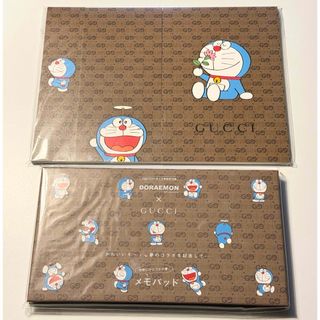 Gucci - GUCCI グッチ ×ドラえもん 限定 特製便箋セット メモパッド  付録