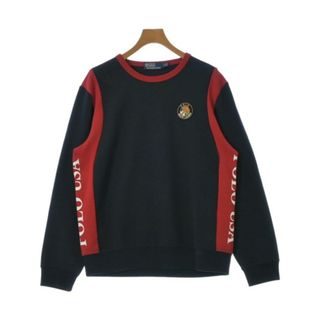 ポロラルフローレン(POLO RALPH LAUREN)のPolo Ralph Lauren ポロラルフローレン スウェット L 紺x赤 【古着】【中古】(スウェット)