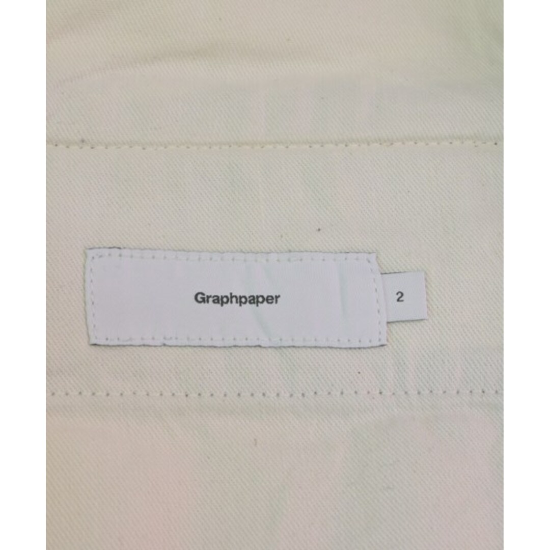 Graphpaper(グラフペーパー)のGraphpaper デニムパンツ 2(M位) インディゴ(デニム) 【古着】【中古】 メンズのパンツ(デニム/ジーンズ)の商品写真