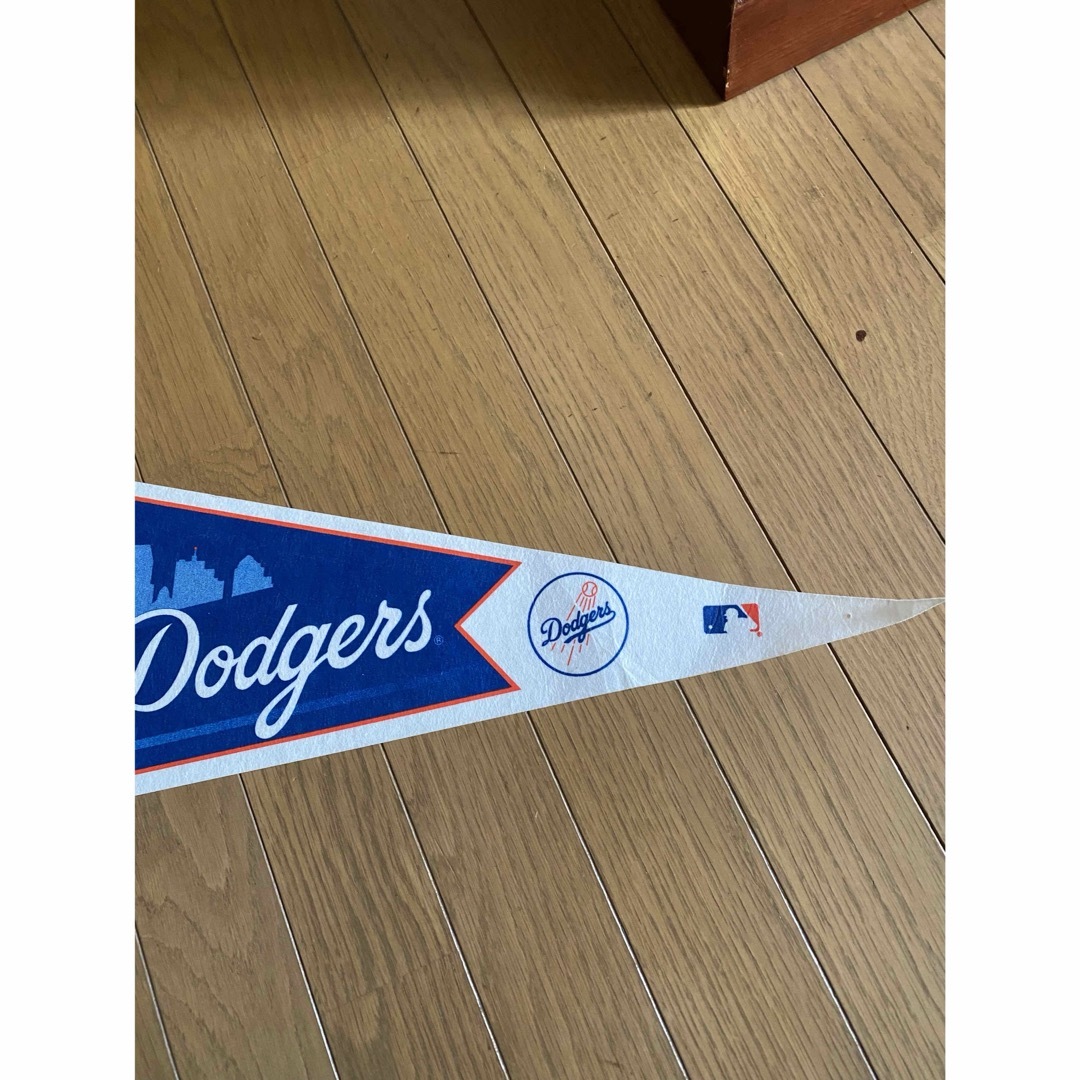 MLB(メジャーリーグベースボール)のロサンゼルスドジャース　2014 ペナント　 MLB スポーツ/アウトドアの野球(応援グッズ)の商品写真