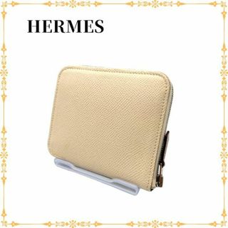 エルメス(Hermes)の【美品】エルメス ヴォーエプソン アザップコンパクト シルクイン コインケース(コインケース)