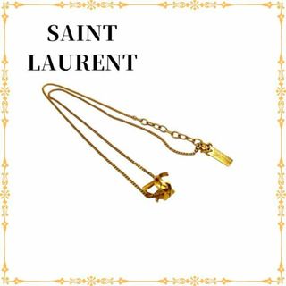 サンローラン(Saint Laurent)の【美品】サンローラン ツイスト ネックレス(ネックレス)