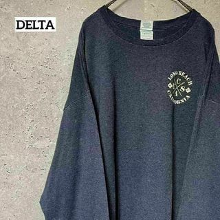 DELTA - DELTA デルタ ロンT 長袖 ロングビーチ カリフォルニア ゆるだぼ 2XL