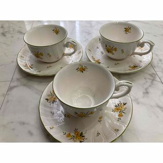 ノリタケ(Noritake)のノリタケ　クラフトーン　カップ＆ソーサー　ティーセット(食器)