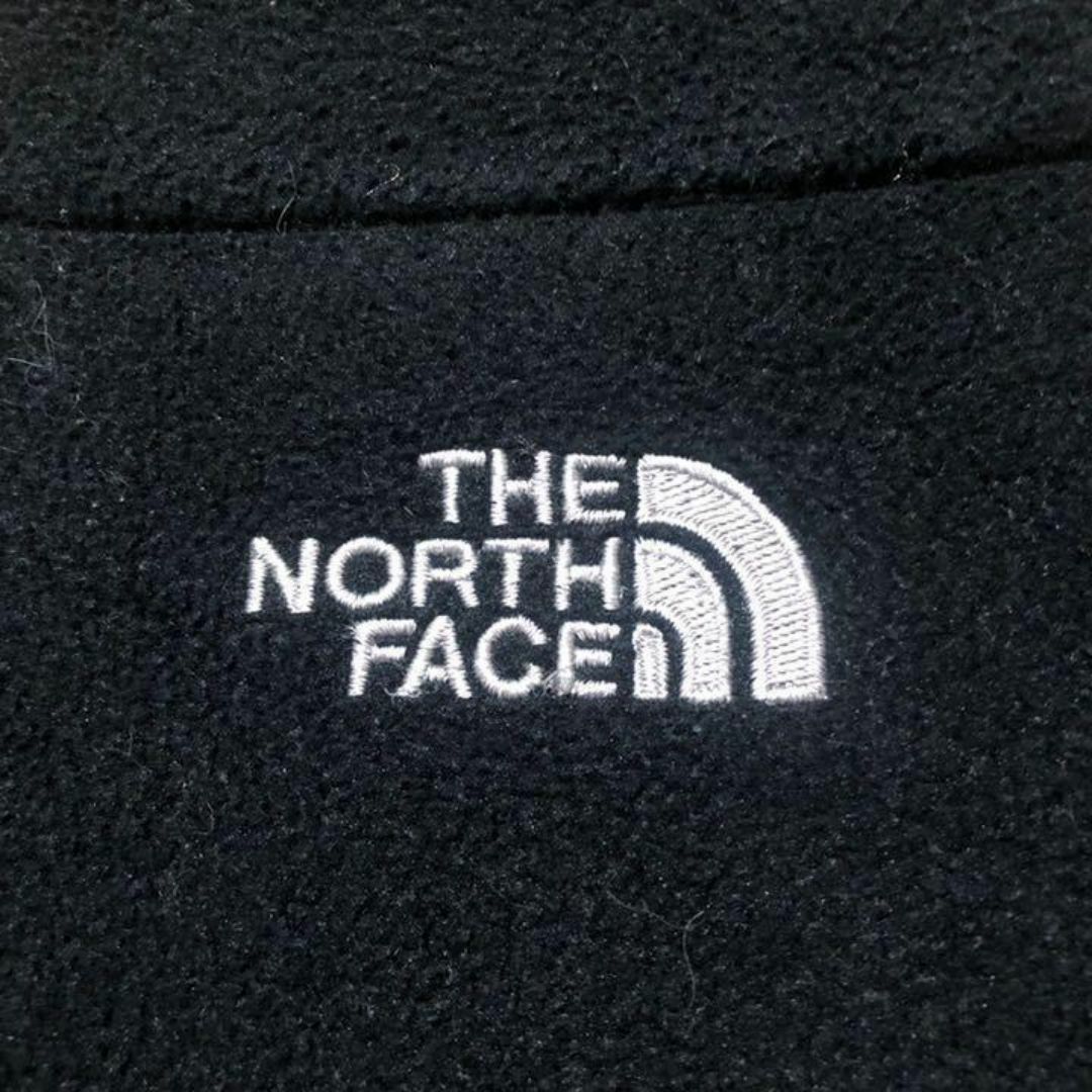 THE NORTH FACE(ザノースフェイス)のジップアップ フリース ノースフェイス ジャケット ブラック USA古着 90s レディースのジャケット/アウター(その他)の商品写真