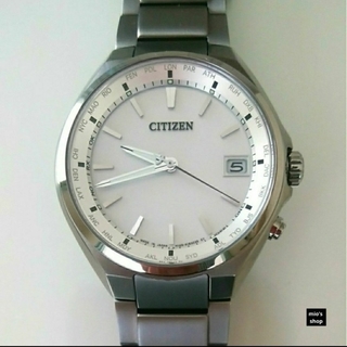 シチズン(CITIZEN)の⊿CITIZEN  ATTESA  CB1120-50A  白文字盤(腕時計(アナログ))