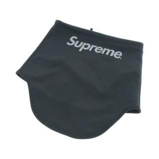 シュプリーム(Supreme)のSupreme シュプリーム マフラー - 黒 【古着】【中古】(マフラー)