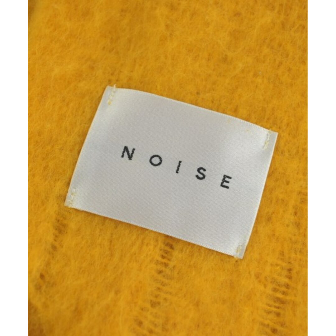 NOISE MAKER(ノイズメーカー)のNOISE MAKER ノイズメーカー マフラー - オレンジ 【古着】【中古】 レディースのファッション小物(マフラー/ショール)の商品写真