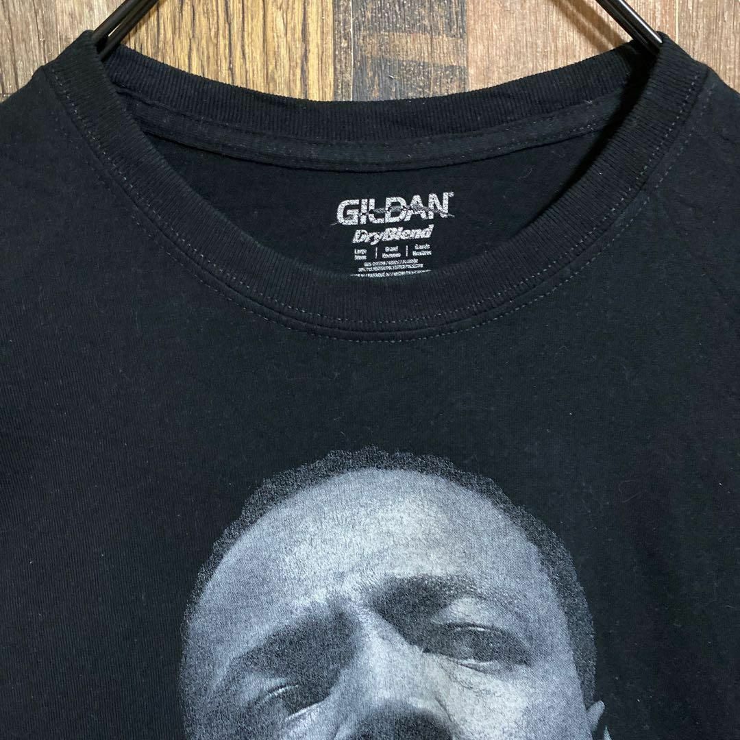 GILDAN(ギルタン)のギルダン マーティン・ルーサー・キング・ジュニア Tシャツ USA古着 牧師 黒 メンズのトップス(Tシャツ/カットソー(半袖/袖なし))の商品写真