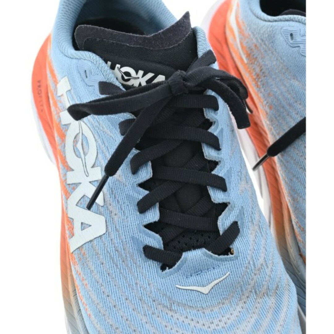 HOKA ONE ONE(ホカオネオネ)のHOKA ONE ONE ホカオネオネ スニーカー 26cm 水色xオレンジ 【古着】【中古】 メンズの靴/シューズ(スニーカー)の商品写真