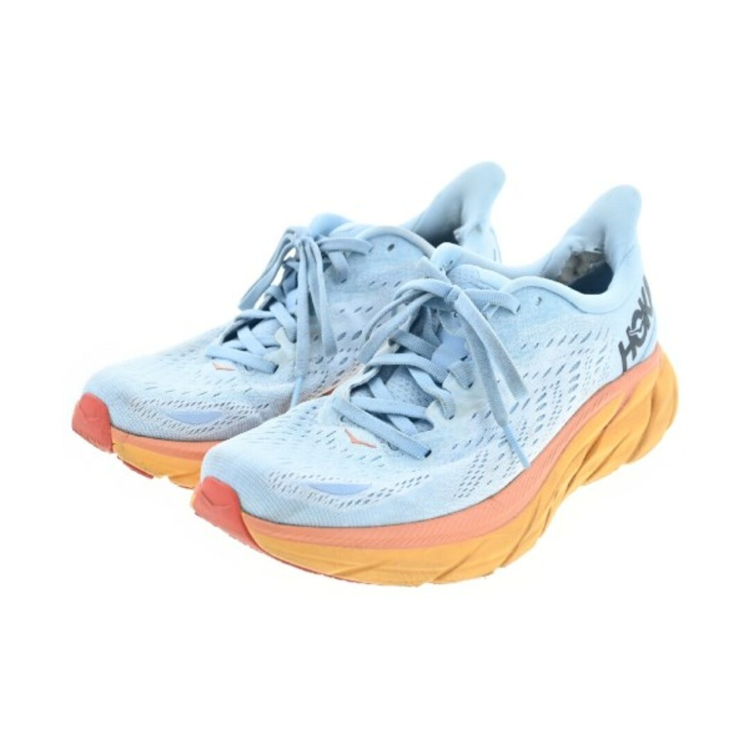 HOKA ONE ONE(ホカオネオネ)のHOKA ONE ONE ホカオネオネ スニーカー 24cm 水色 【古着】【中古】 メンズの靴/シューズ(スニーカー)の商品写真