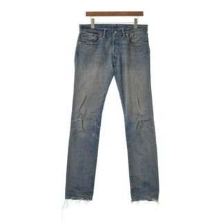 ダブルアールエル(RRL)のRRL ダブルアールエル デニムパンツ 32(L位) インディゴ(デニム) 【古着】【中古】(デニム/ジーンズ)