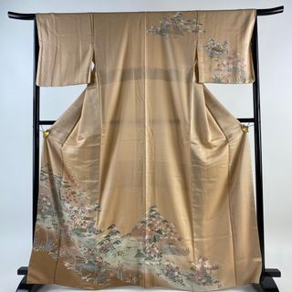 訪問着 身丈166cm 裄丈66cm 正絹 美品 秀品 【中古】(着物)