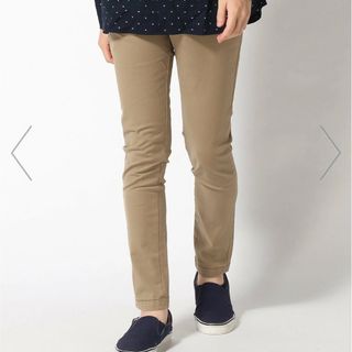 バナナリパブリック(Banana Republic)の新品未使用タグ付バナナリパブリック　スキニーチノパンツ　ベージュ(チノパン)