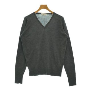 ジョンスメドレー(JOHN SMEDLEY)のJOHN SMEDLEY ジョンスメドレー ニット・セーター M グレー 【古着】【中古】(ニット/セーター)