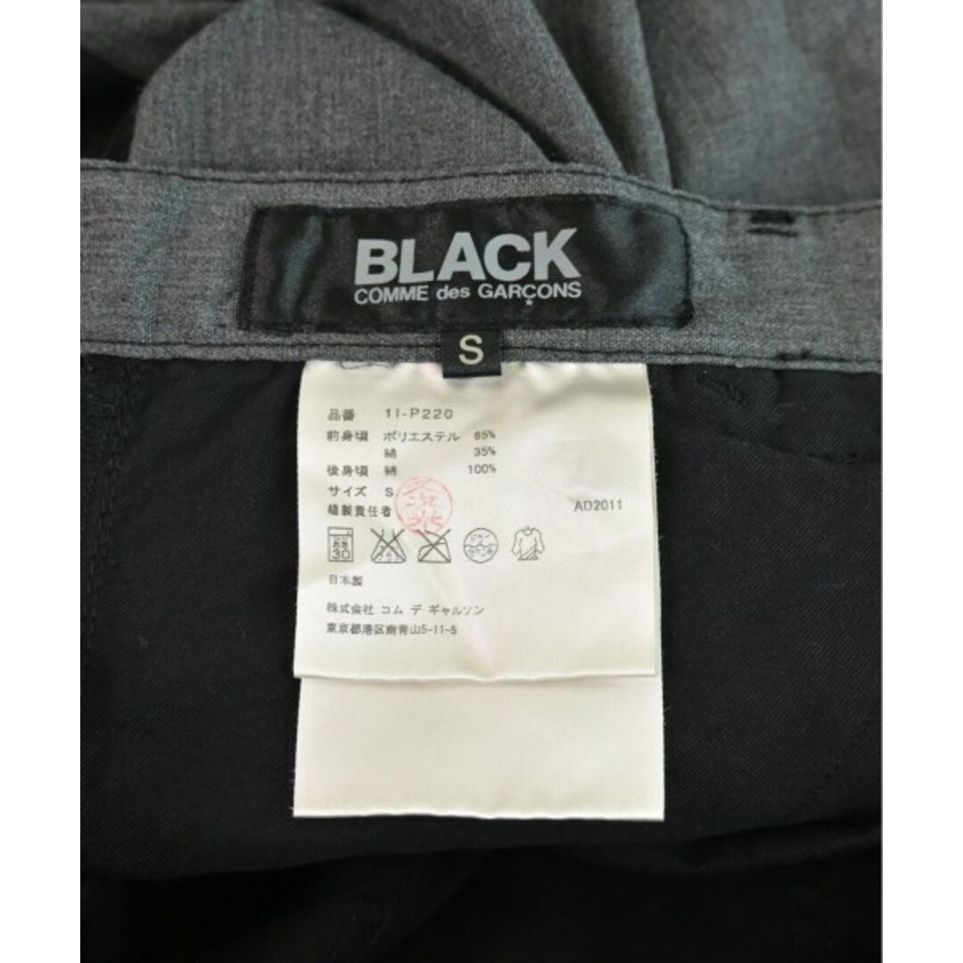 BLACK COMME des GARCONS(ブラックコムデギャルソン)のBLACK COMME des GARCONS クロップドパンツ S 【古着】【中古】 メンズのパンツ(その他)の商品写真