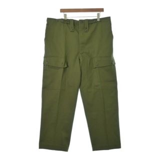 MILITARY - MILITARY ミリタリー カーゴパンツ 39(XXL位) カーキ 【古着】【中古】