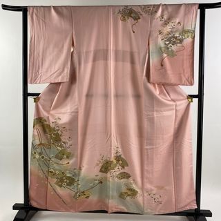 訪問着 身丈159cm 裄丈64.5cm 正絹 優品 【中古】(着物)