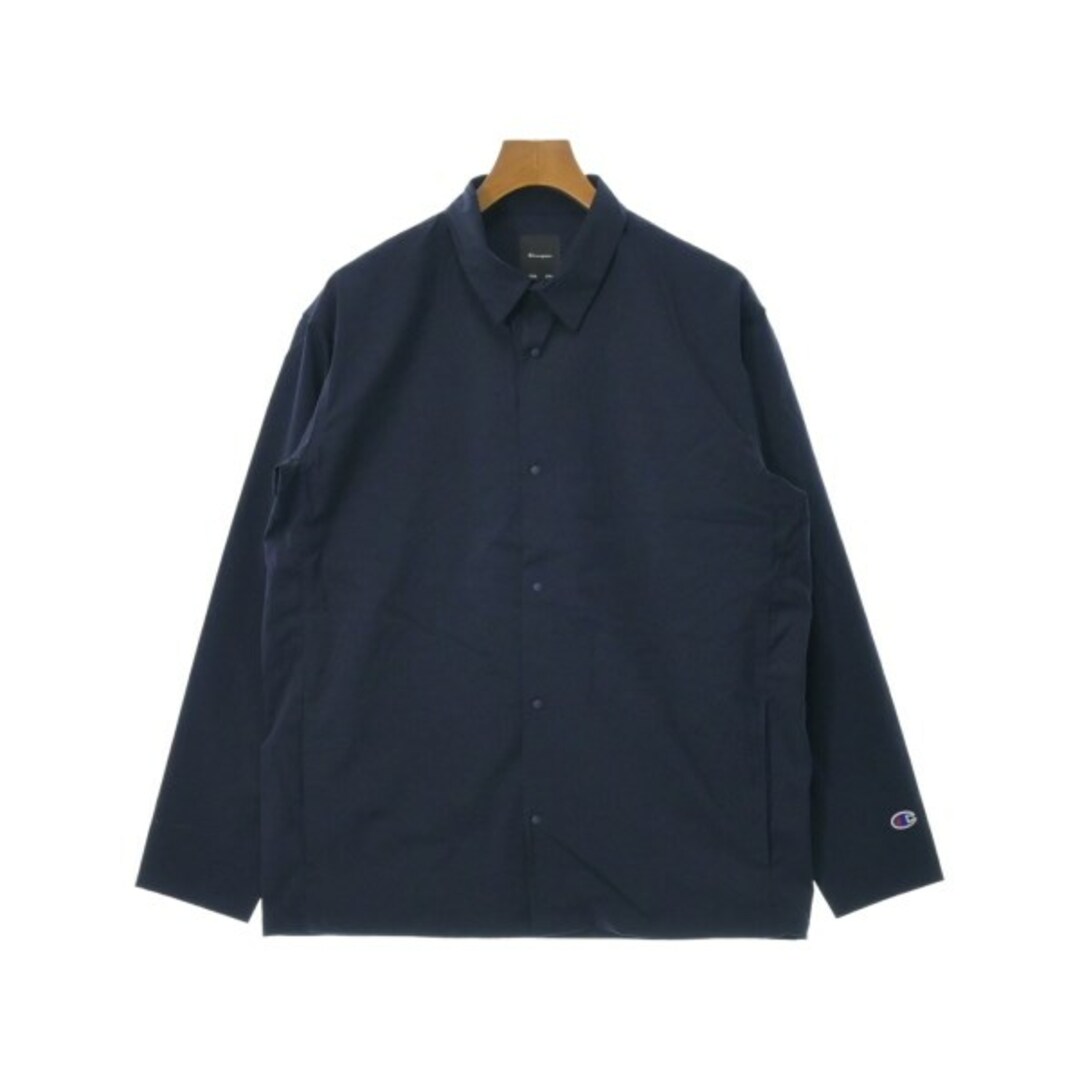 Champion(チャンピオン)のCHAMPION チャンピオン ブルゾン（その他） M 紺 【古着】【中古】 メンズのジャケット/アウター(その他)の商品写真