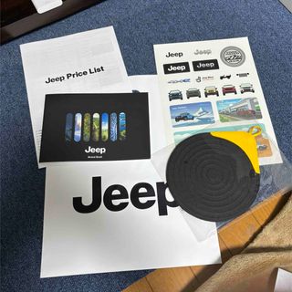 ジープ(Jeep)のJeep 最新カタログ 鍋蓋　限定ポットマット　ステッカー　非売品　ノベルティ(カタログ/マニュアル)