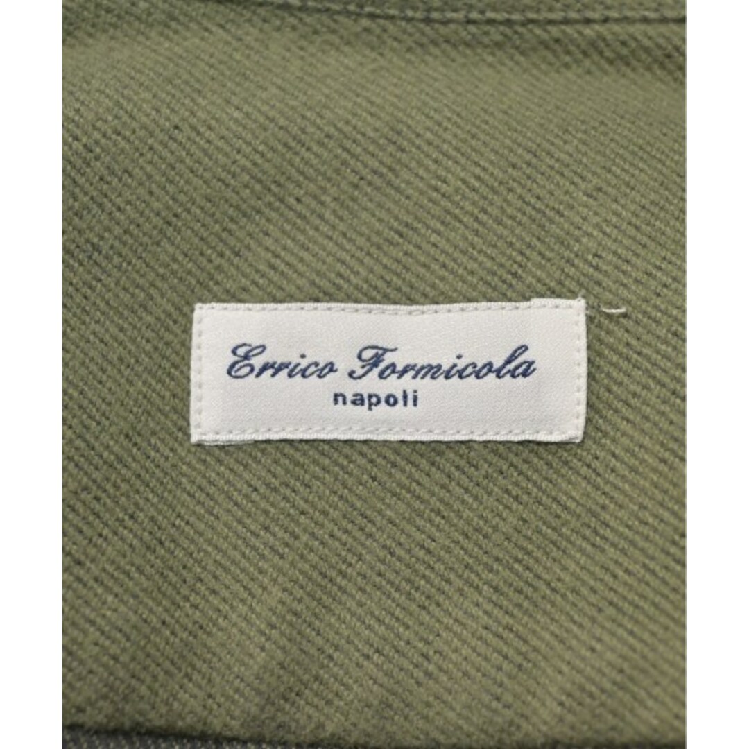 ERRICO FORMICOLA(エッリコフォルミコラ)のErrico Formicola カジュアルシャツ 39(M位) カーキ 【古着】【中古】 メンズのトップス(シャツ)の商品写真